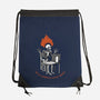 Skeleton Computer Burnout-None-Drawstring-Bag-tobefonseca