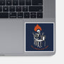 Skeleton Computer Burnout-None-Glossy-Sticker-tobefonseca
