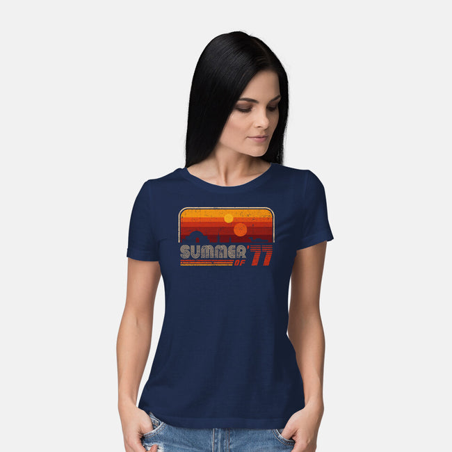 Double Heat-Womens-Basic-Tee-retrodivision