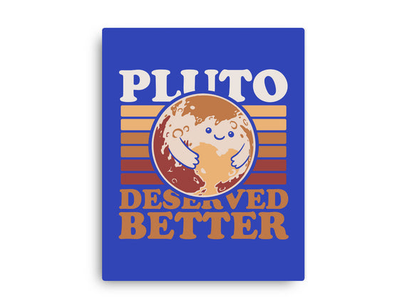Pluto Vintage Planet