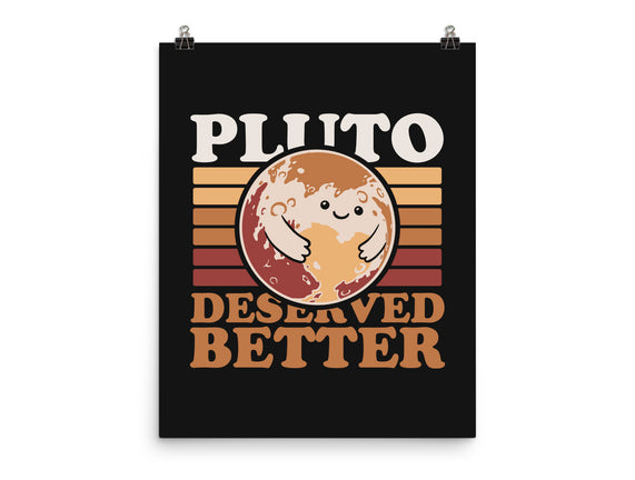 Pluto Vintage Planet