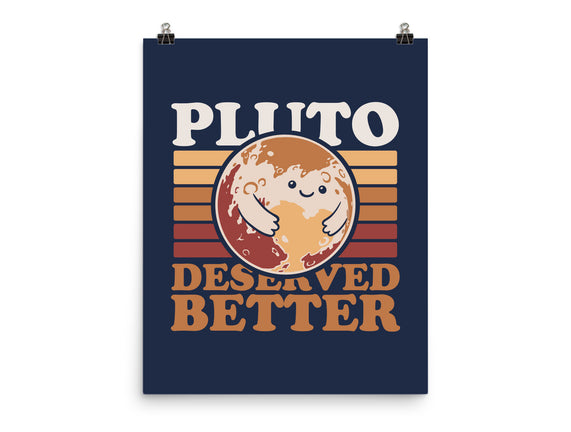 Pluto Vintage Planet