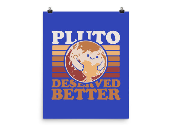 Pluto Vintage Planet