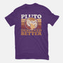 Pluto Vintage Planet-Womens-Basic-Tee-Studio Mootant