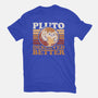 Pluto Vintage Planet-Unisex-Basic-Tee-Studio Mootant