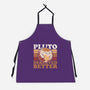 Pluto Vintage Planet-Unisex-Kitchen-Apron-Studio Mootant