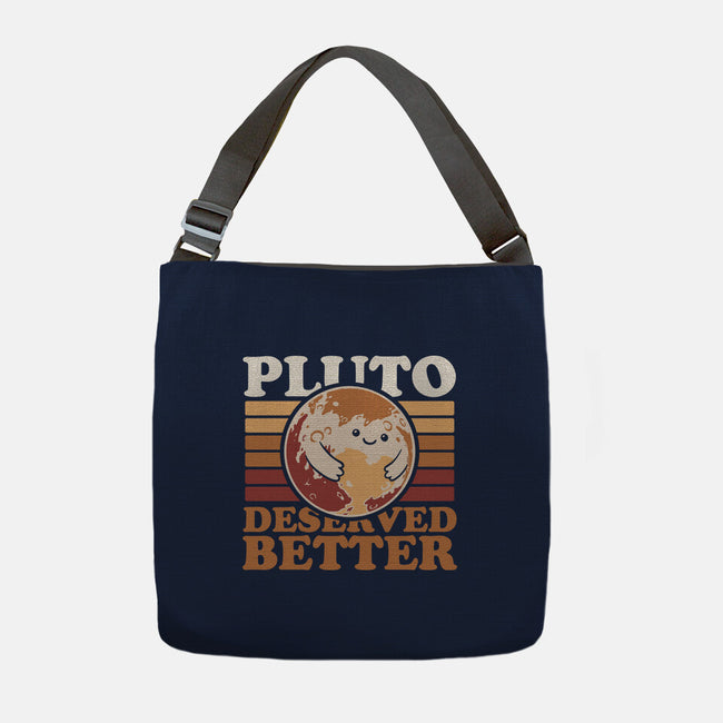 Pluto Vintage Planet-None-Adjustable Tote-Bag-Studio Mootant