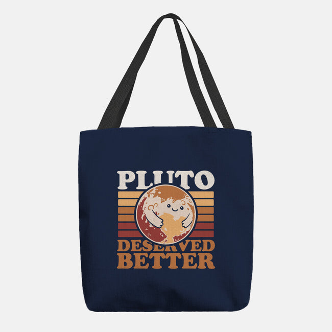 Pluto Vintage Planet-None-Basic Tote-Bag-Studio Mootant