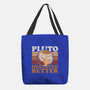 Pluto Vintage Planet-None-Basic Tote-Bag-Studio Mootant