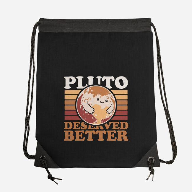 Pluto Vintage Planet-None-Drawstring-Bag-Studio Mootant