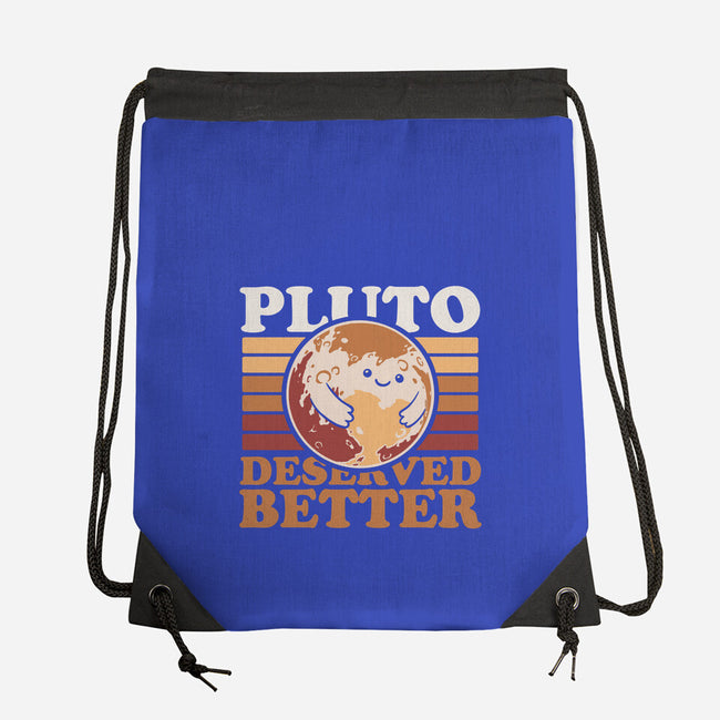 Pluto Vintage Planet-None-Drawstring-Bag-Studio Mootant