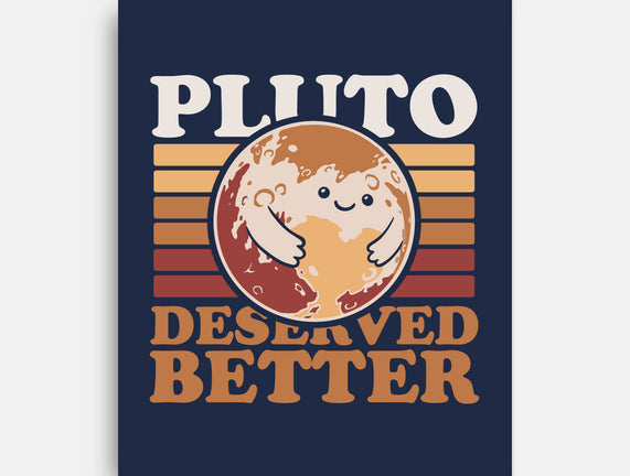 Pluto Vintage Planet
