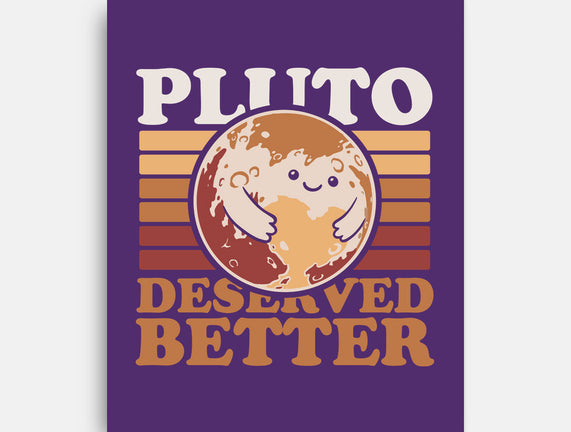 Pluto Vintage Planet