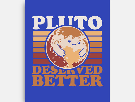 Pluto Vintage Planet
