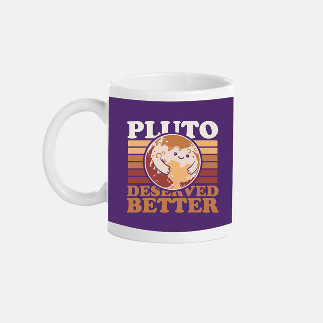 Pluto Vintage Planet-None-Mug-Drinkware-Studio Mootant