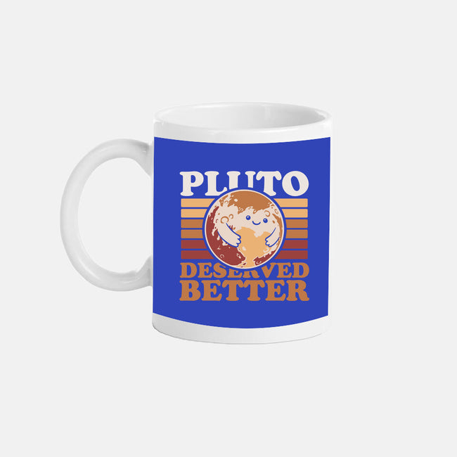 Pluto Vintage Planet-None-Mug-Drinkware-Studio Mootant