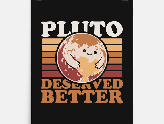 Pluto Vintage Planet