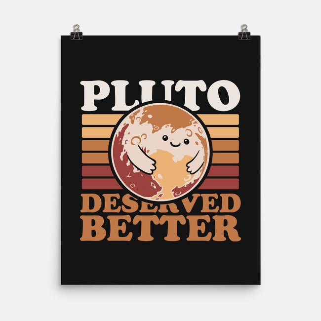 Pluto Vintage Planet-None-Matte-Poster-Studio Mootant