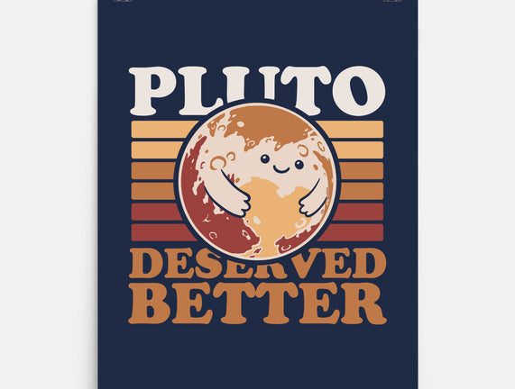 Pluto Vintage Planet
