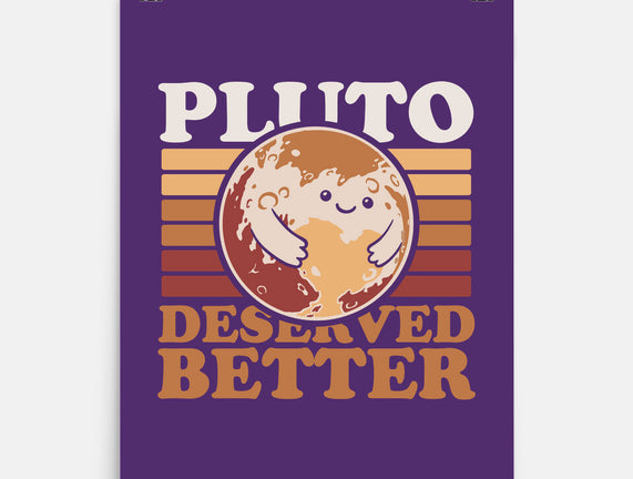 Pluto Vintage Planet