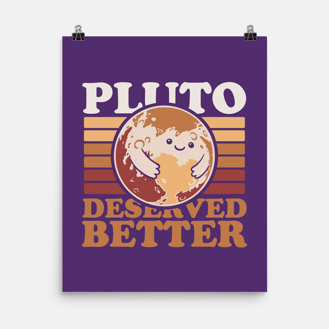 Pluto Vintage Planet-None-Matte-Poster-Studio Mootant