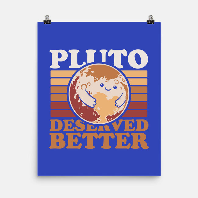 Pluto Vintage Planet-None-Matte-Poster-Studio Mootant