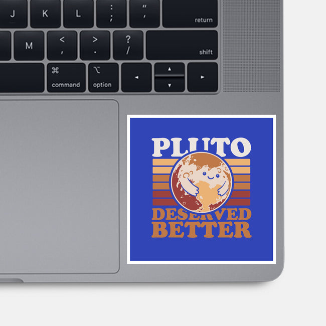 Pluto Vintage Planet-None-Glossy-Sticker-Studio Mootant