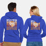 Pluto Vintage Planet-Unisex-Zip-Up-Sweatshirt-Studio Mootant