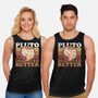 Pluto Vintage Planet-Unisex-Basic-Tank-Studio Mootant