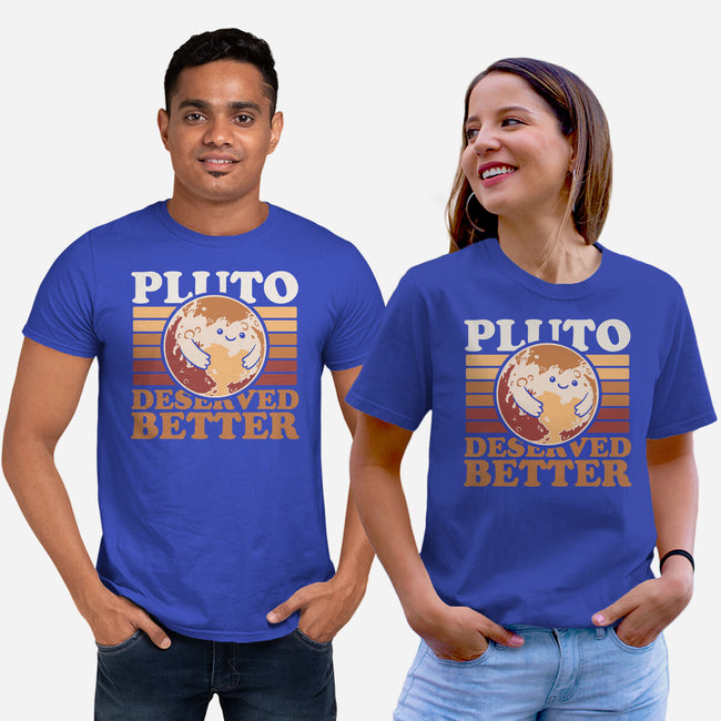 Pluto Vintage Planet-Unisex-Basic-Tee-Studio Mootant