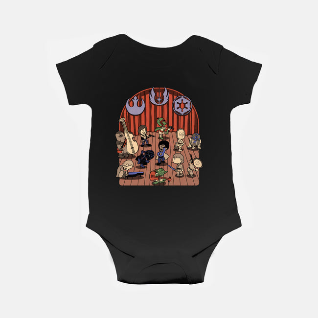 Star Movie Dance-Baby-Basic-Onesie-Studio Mootant