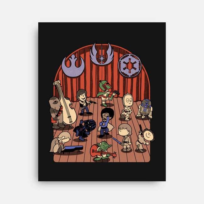 Star Movie Dance-None-Stretched-Canvas-Studio Mootant