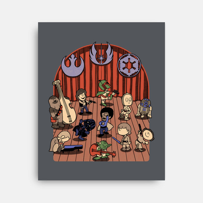 Star Movie Dance-None-Stretched-Canvas-Studio Mootant