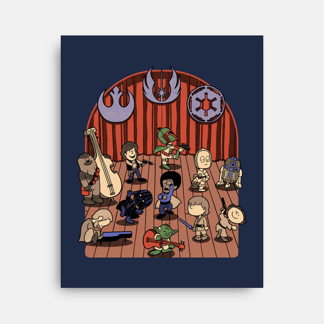 Star Movie Dance-None-Stretched-Canvas-Studio Mootant