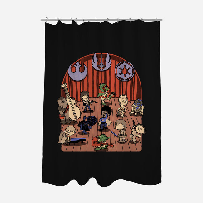Star Movie Dance-None-Polyester-Shower Curtain-Studio Mootant