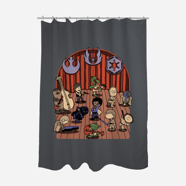 Star Movie Dance-None-Polyester-Shower Curtain-Studio Mootant