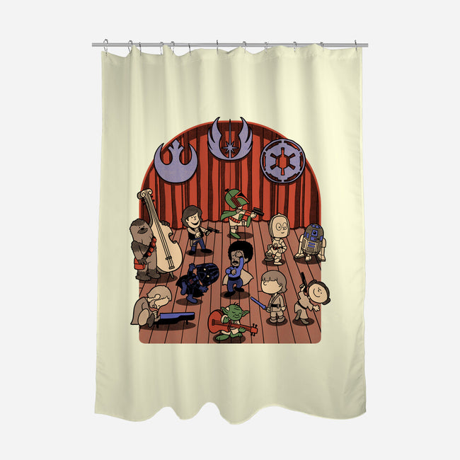 Star Movie Dance-None-Polyester-Shower Curtain-Studio Mootant