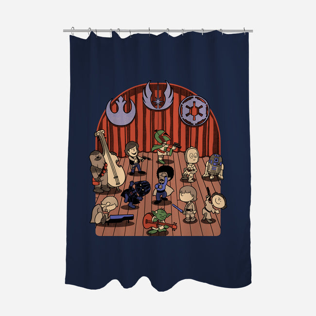 Star Movie Dance-None-Polyester-Shower Curtain-Studio Mootant