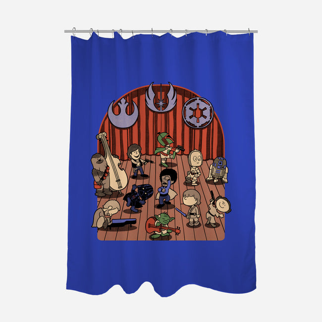 Star Movie Dance-None-Polyester-Shower Curtain-Studio Mootant