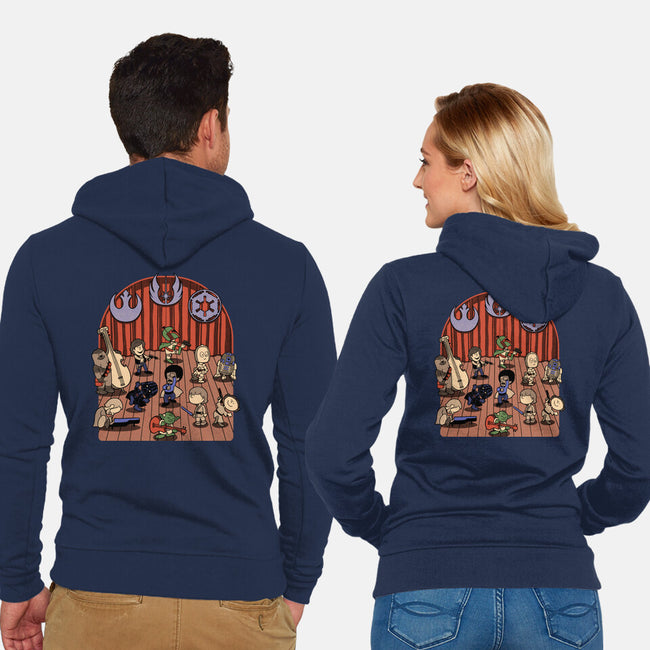 Star Movie Dance-Unisex-Zip-Up-Sweatshirt-Studio Mootant