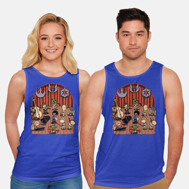 Star Movie Dance-Unisex-Basic-Tank-Studio Mootant