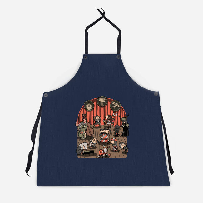 British Comedy Dance-Unisex-Kitchen-Apron-Studio Mootant