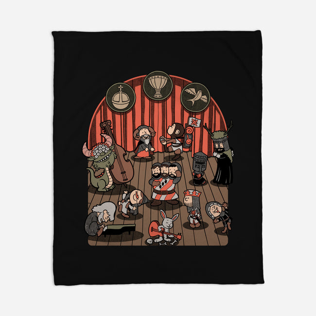 British Comedy Dance-None-Fleece-Blanket-Studio Mootant