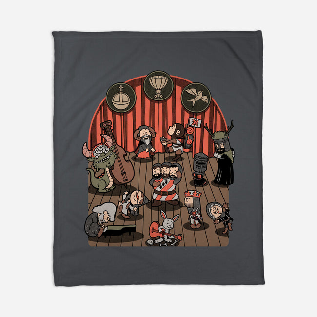 British Comedy Dance-None-Fleece-Blanket-Studio Mootant