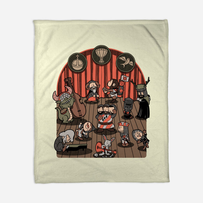 British Comedy Dance-None-Fleece-Blanket-Studio Mootant