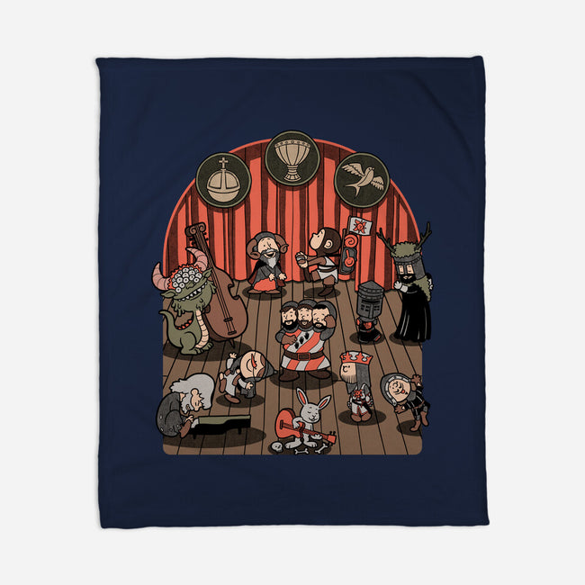 British Comedy Dance-None-Fleece-Blanket-Studio Mootant
