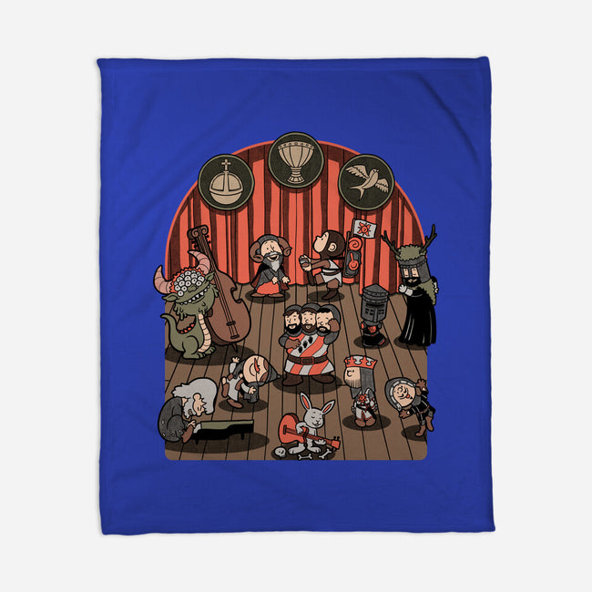British Comedy Dance-None-Fleece-Blanket-Studio Mootant