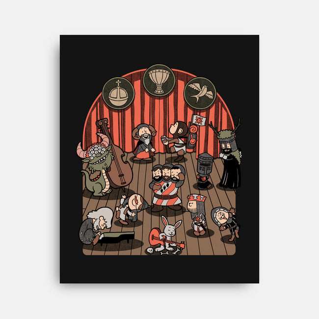 British Comedy Dance-None-Stretched-Canvas-Studio Mootant