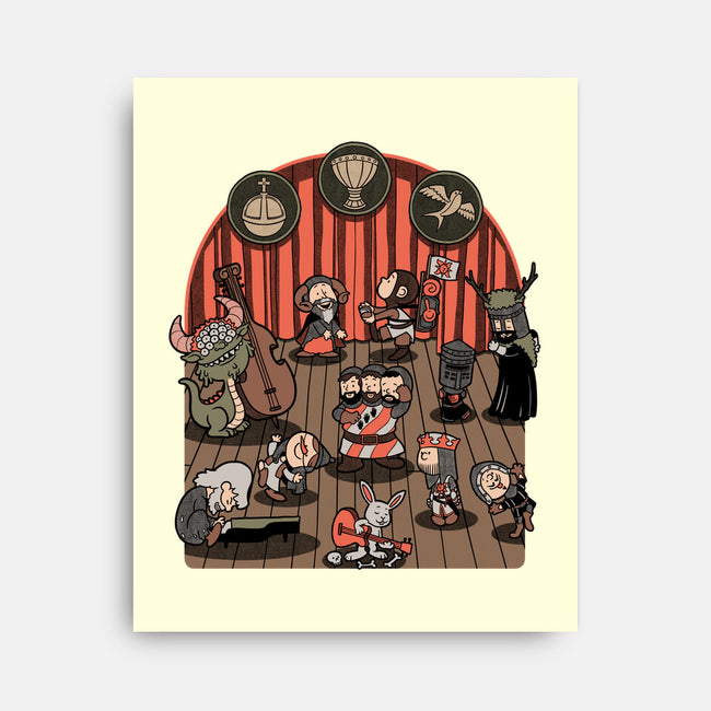 British Comedy Dance-None-Stretched-Canvas-Studio Mootant