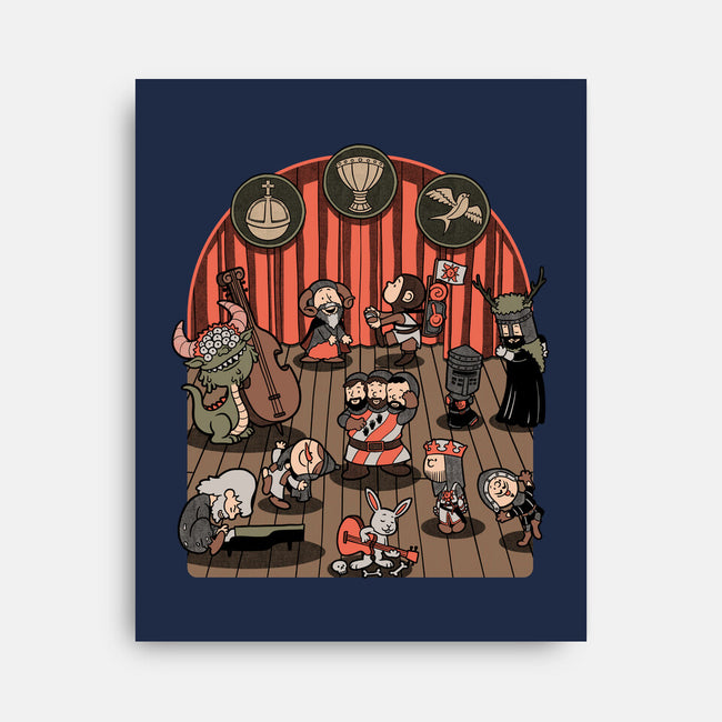 British Comedy Dance-None-Stretched-Canvas-Studio Mootant